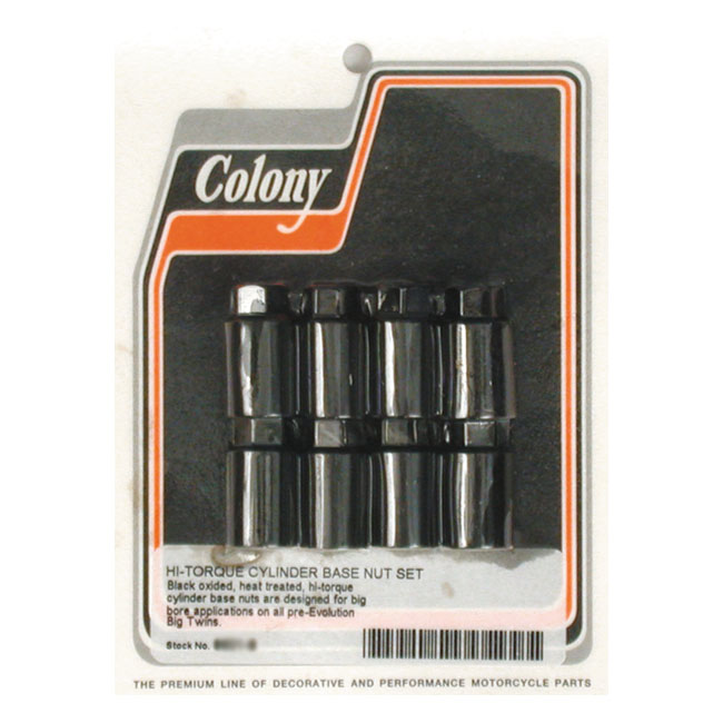 Colony cyl base nut kit