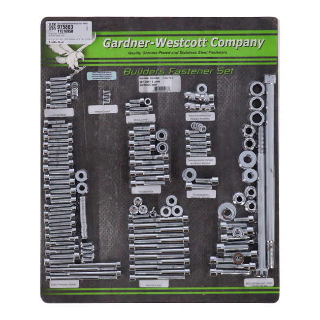 Builders fastener set