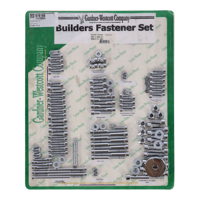 Builders fasteners set