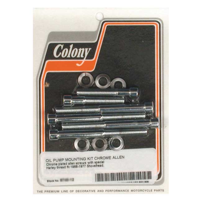 Colony oil pump mount kit allen