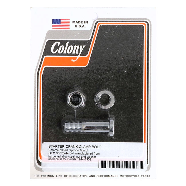 Colony kickstarter arm bolt kit