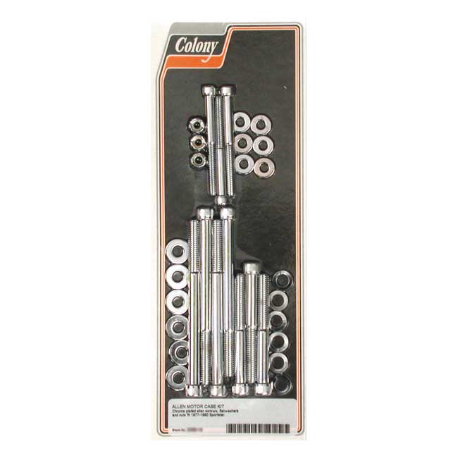 Colony crankcase bolt kit