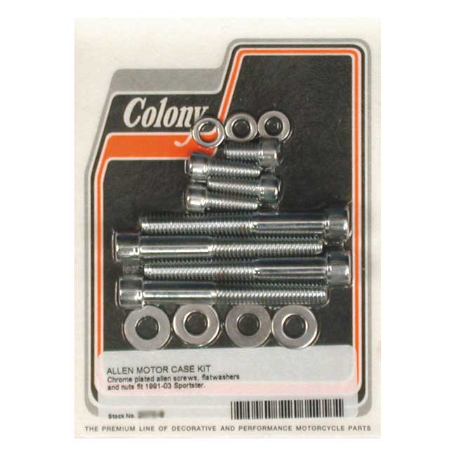 Colony crankcase bolt kit