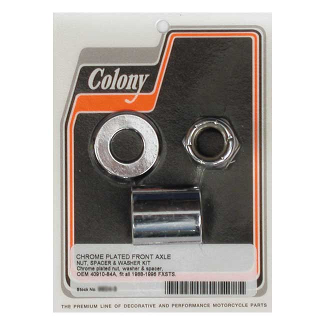 COLONY AXLE SPACER KIT FRONT