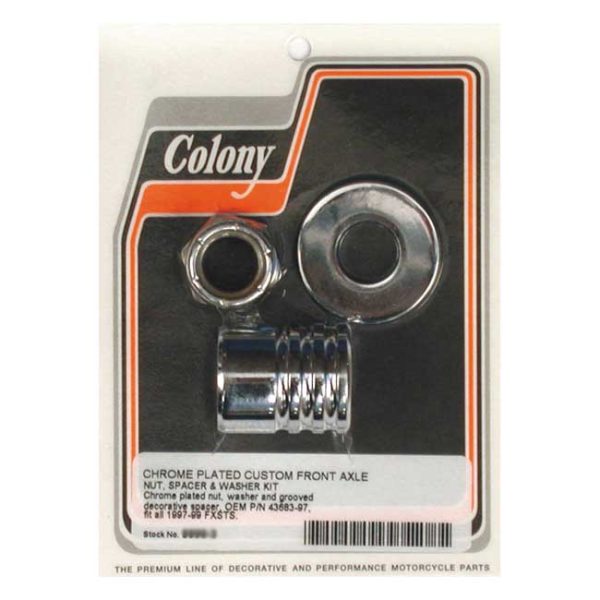 COLONY AXLE SPACER KIT FRONT