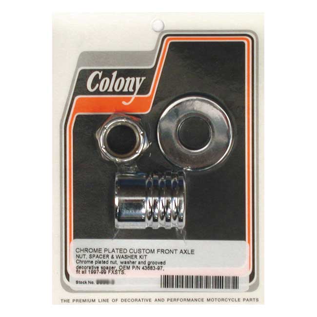 COLONY AXLE SPACER KIT FRONT
