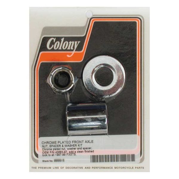 COLONY AXLE SPACER KIT FRONT