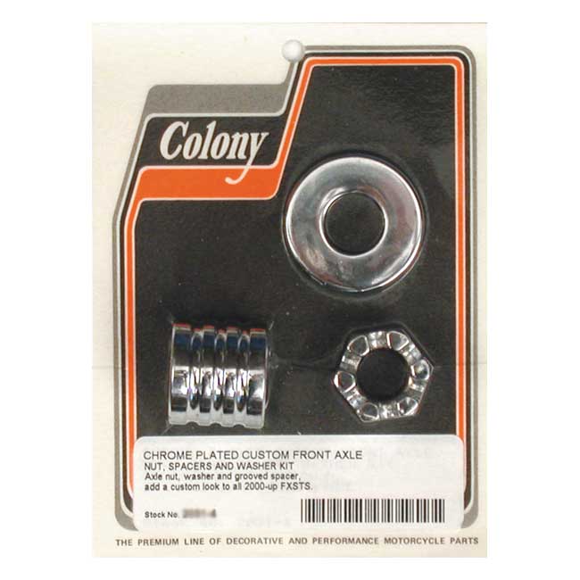 COLONY AXLE SPACER KIT FRONT