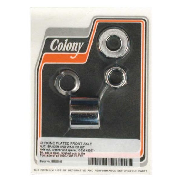Colony axle spacer kit front