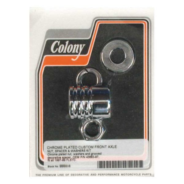 COLONY AXLE SPACER KIT FRONT