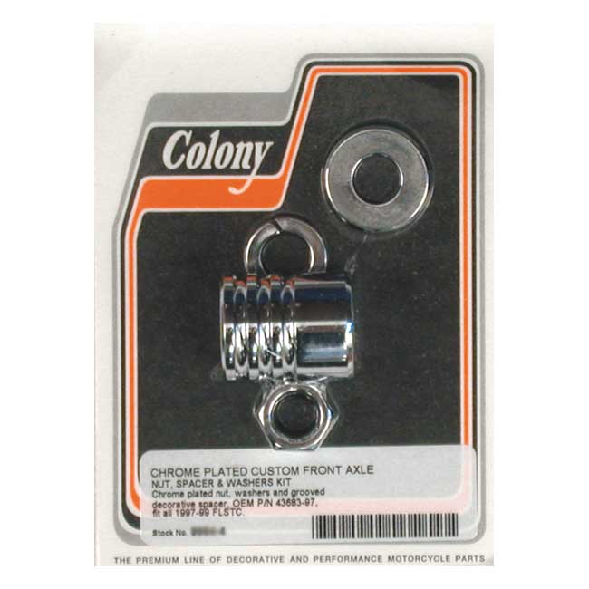 COLONY AXLE SPACER KIT FRONT