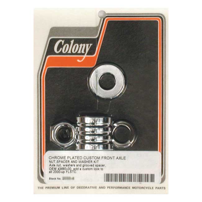 COLONY AXLE SPACER KIT FRONT
