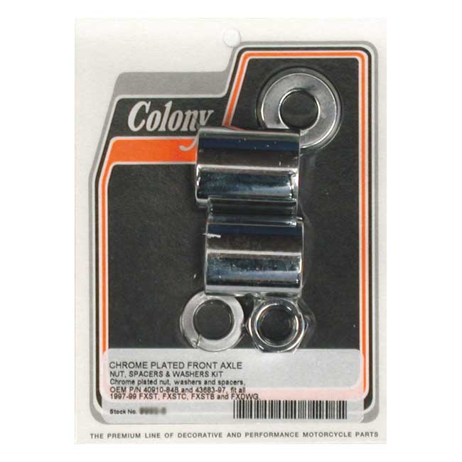 COLONY AXLE SPACER KIT FRONT