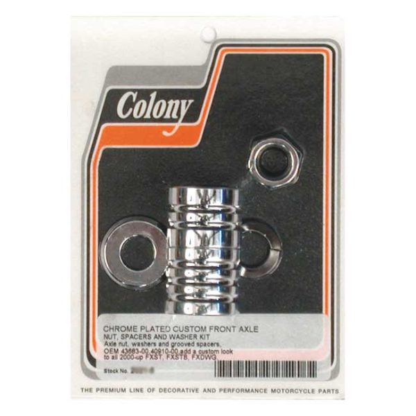 COLONY AXLE SPACER KIT FRONT