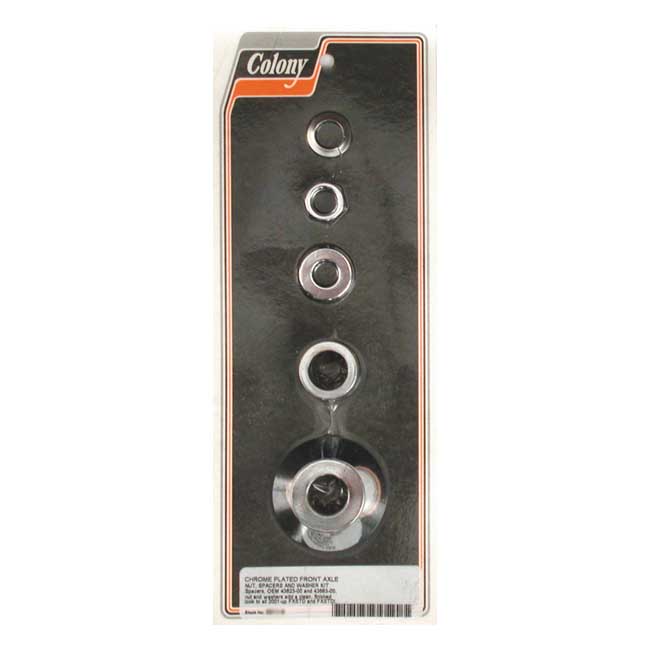 COLONY AXLE SPACER KIT FRONT