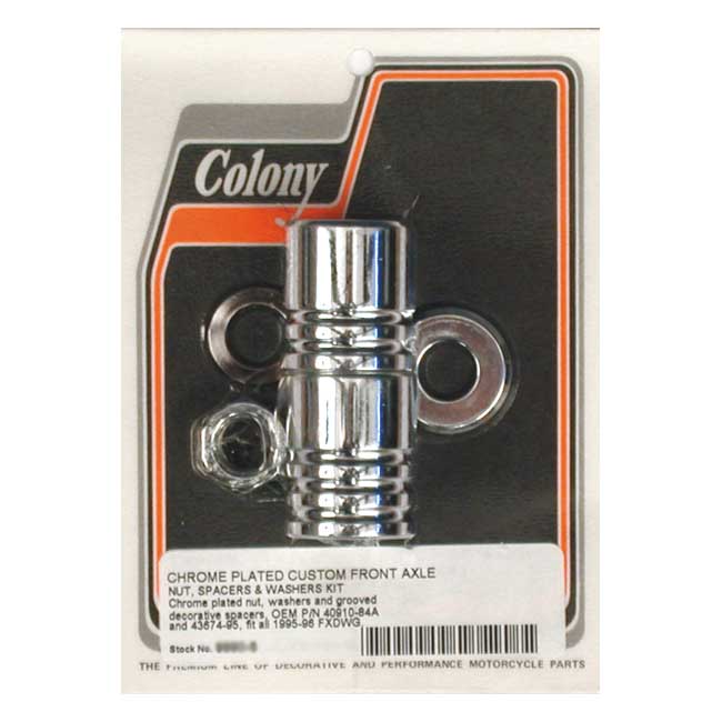 COLONY AXLE SPACER KIT FRONT