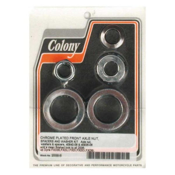 COLONY AXLE SPACER KIT FRONT