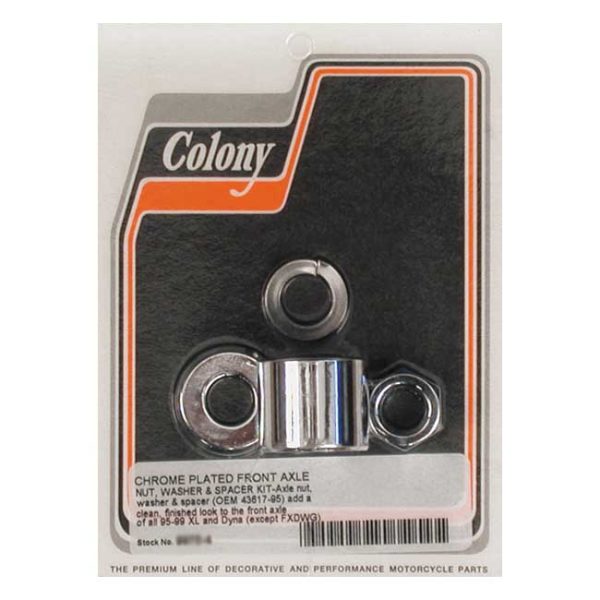 COLONY AXLE SPACER KIT FRONT