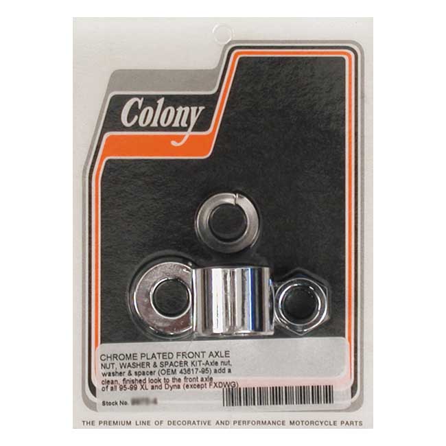 COLONY AXLE SPACER KIT FRONT