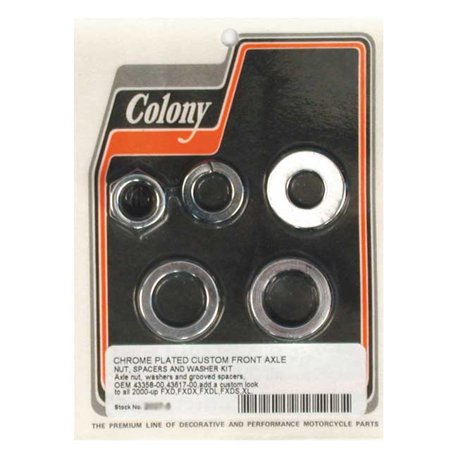 COLONY AXLE SPACER KIT FRONT