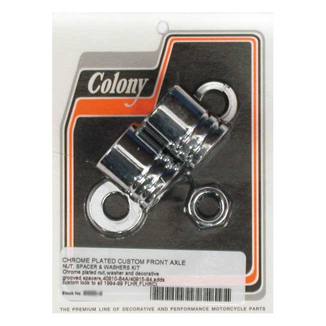 COLONY AXLE SPACER KIT FRONT