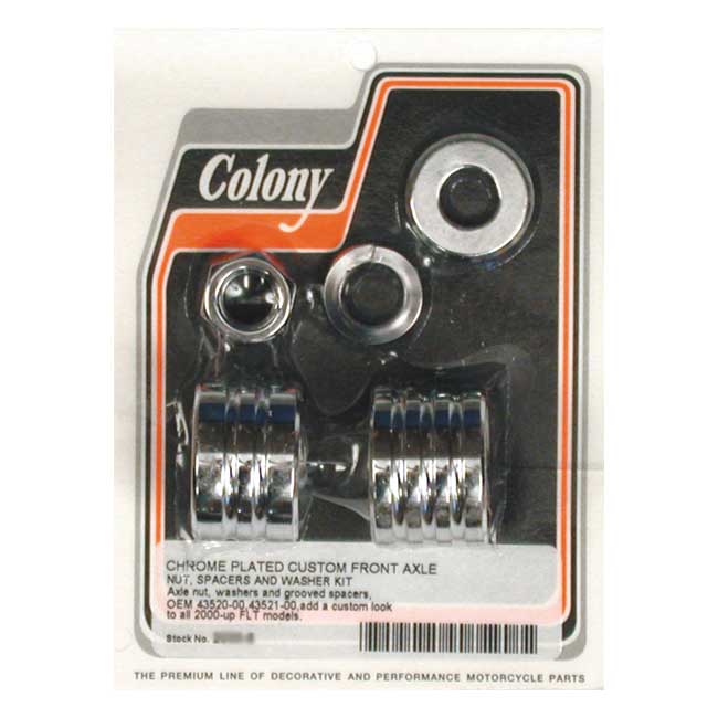 COLONY AXLE SPACER KIT FRONT