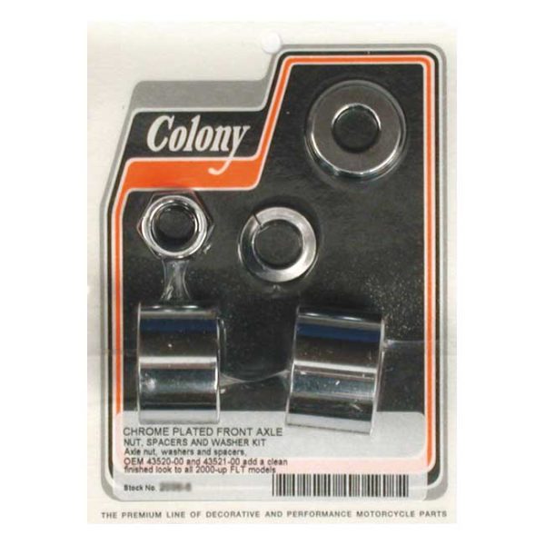 COLONY AXLE SPACER KIT FRONT