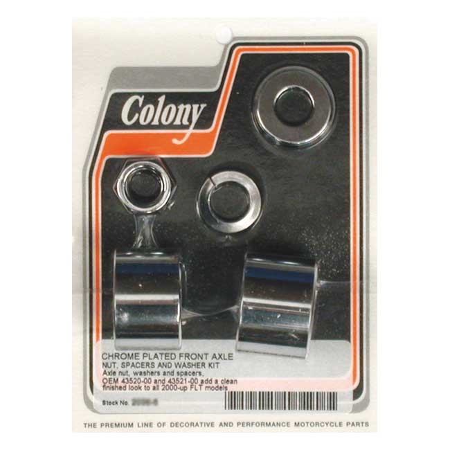 COLONY AXLE SPACER KIT FRONT