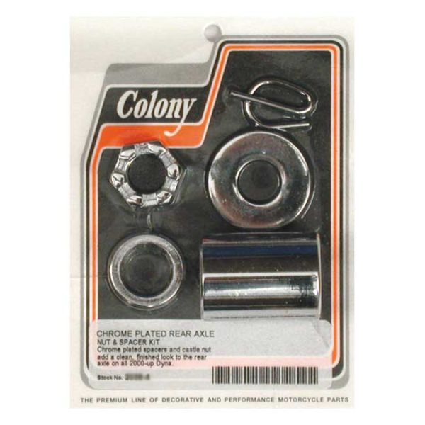 Colony axle spacer kit rear