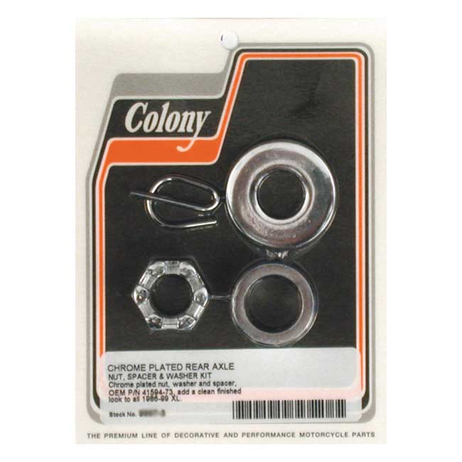 COLONY AXLE SPACER KIT REAR