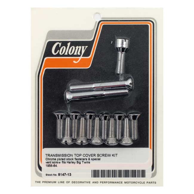 Colony transm top cover screw kit