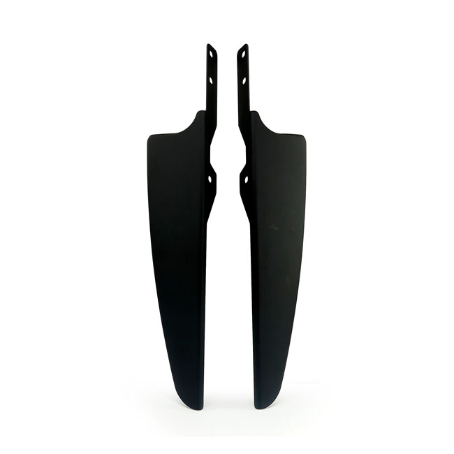 Wind deflector set. Matte black
