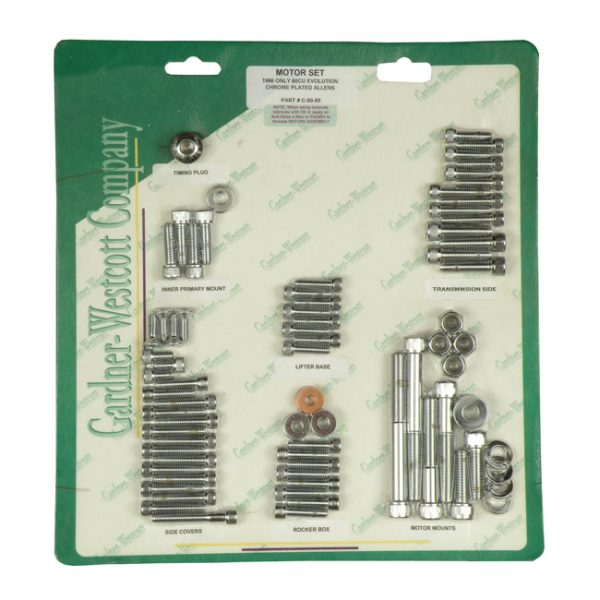 Motor screw sets