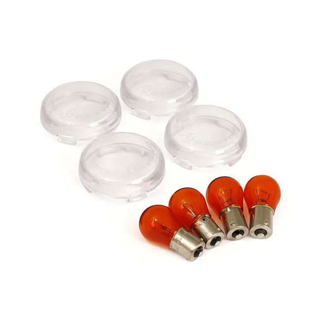 Bullet turn signal lens kit