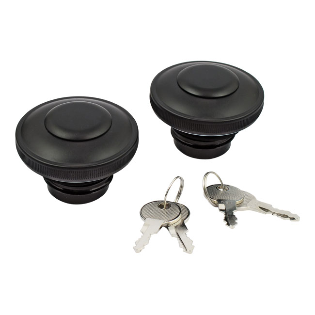 Gas cap set with lock