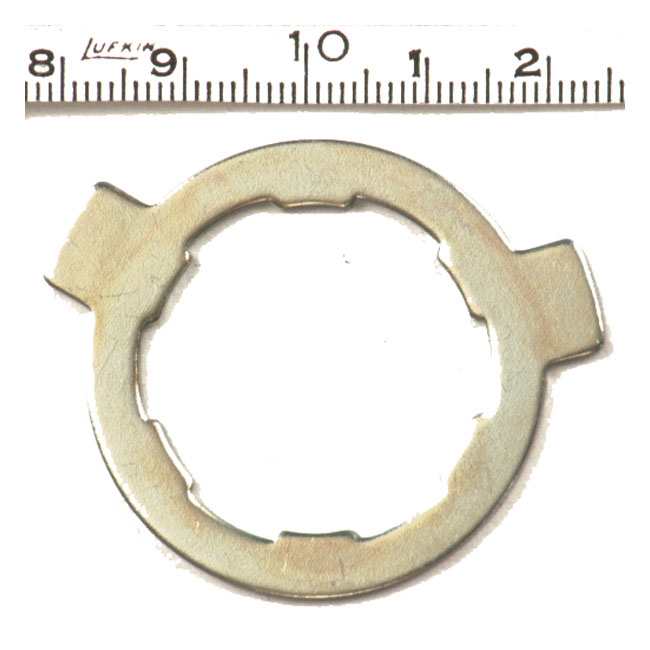 Lock tab washer