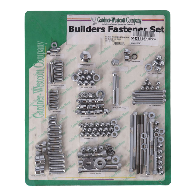 Builders fastener set