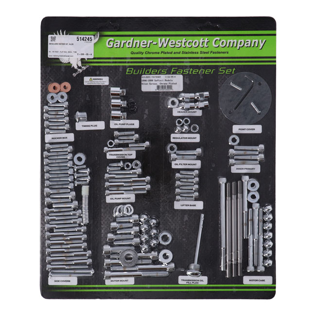 Builders fastener set