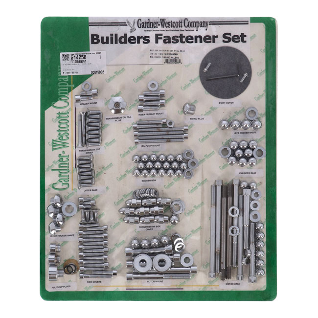Builders fastener set