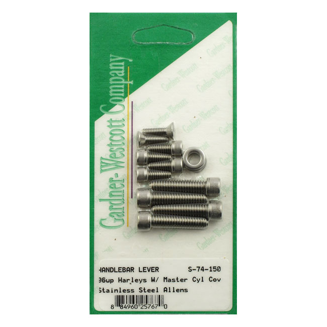 Handlebar control screw kit