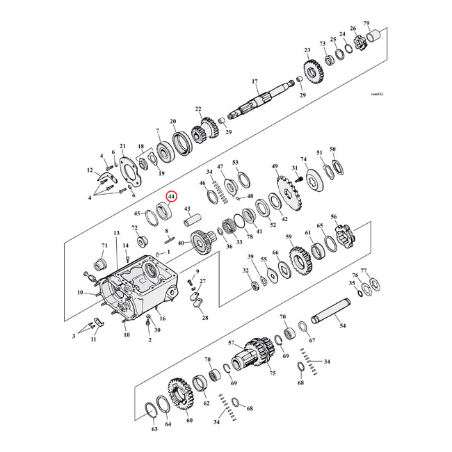 Outer bearing race