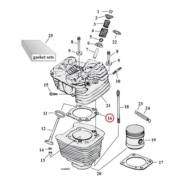 Cometic gasket set