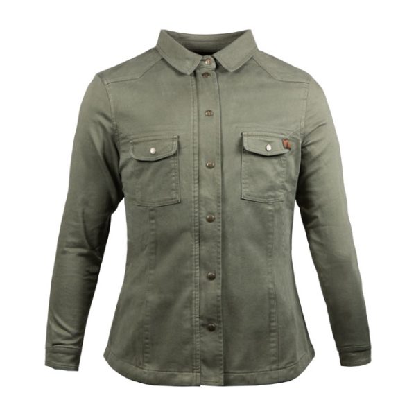 John Doe Motoshirt female XTM© olive