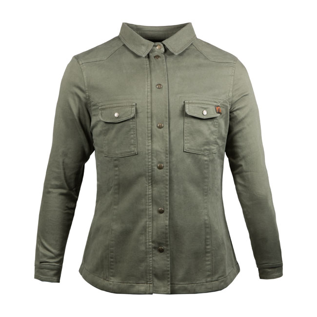 John Doe Motoshirt female XTM© olive