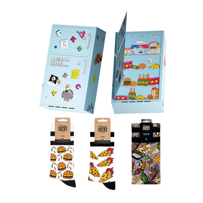 American Socks Frosty Fridge signature socks