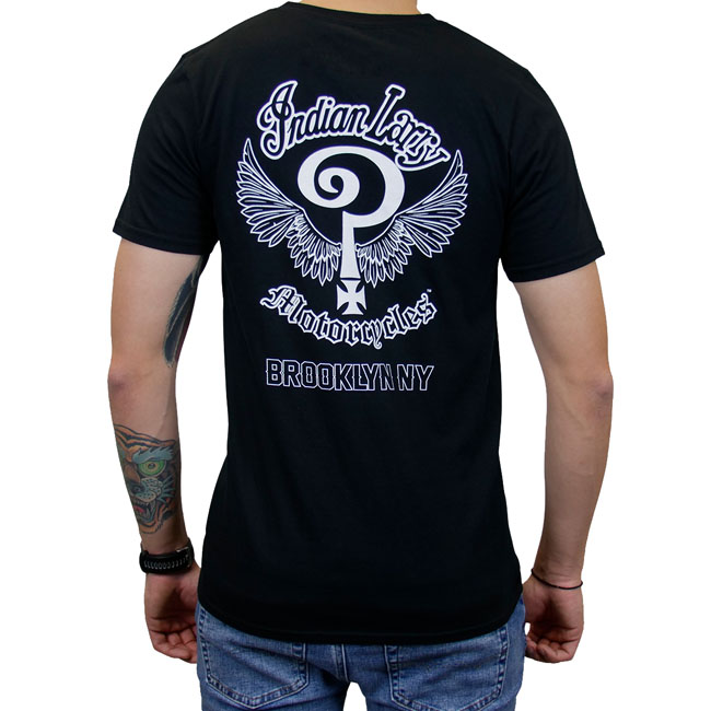 Indian Larry John's t-shirt black