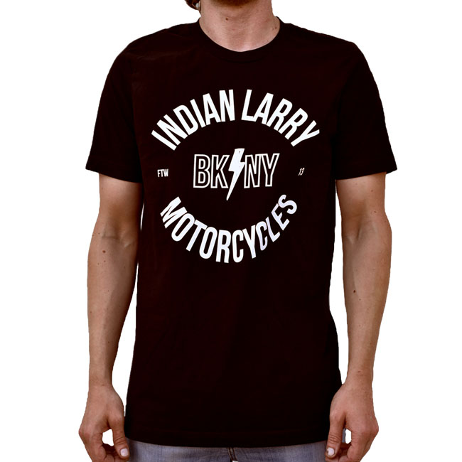 Indian Larry BK/NY t-shirt black