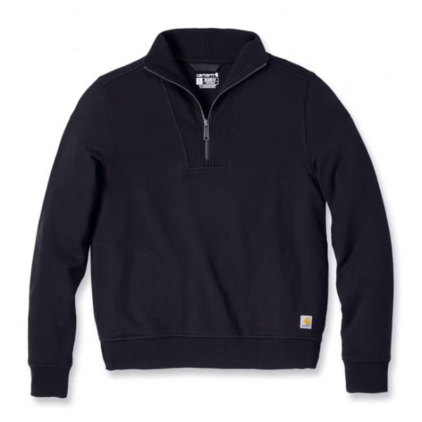 Carhartt Fiber Series Half-Zip female sweat-shirt black