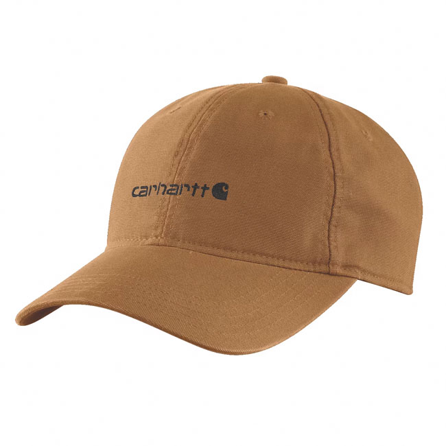 Carhartt Canvas Embroidered Graphic cap carhartt® brown