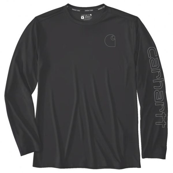 Carhartt Sun Defender L/S t-shirt black